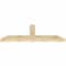 Ekena Millwork Portland Rough Sawn Timber Gable Bracket, Douglas Fir, 72"W x 24"H x 4"D x 6"F, 8/12 Pitch GBW072X24X0406POR00RDF - alternate 3